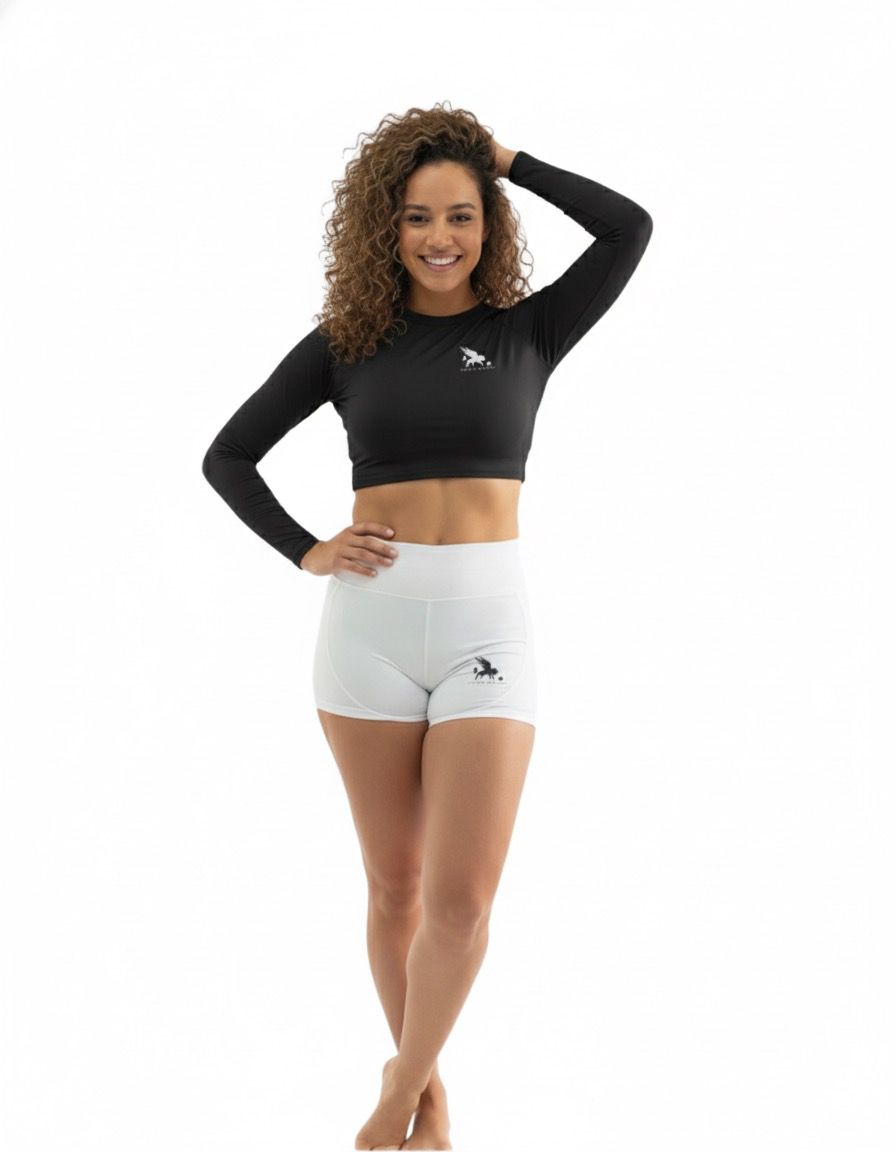 Cropped Manga Longa Térmica LOUP BLANC Pro Sport - - Imagem 3